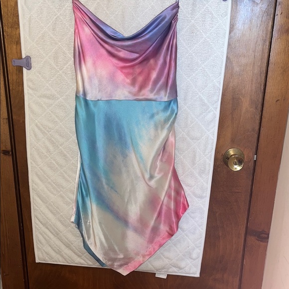 Retrofete Auris Silk Mini Dress - Picture 3 of 7